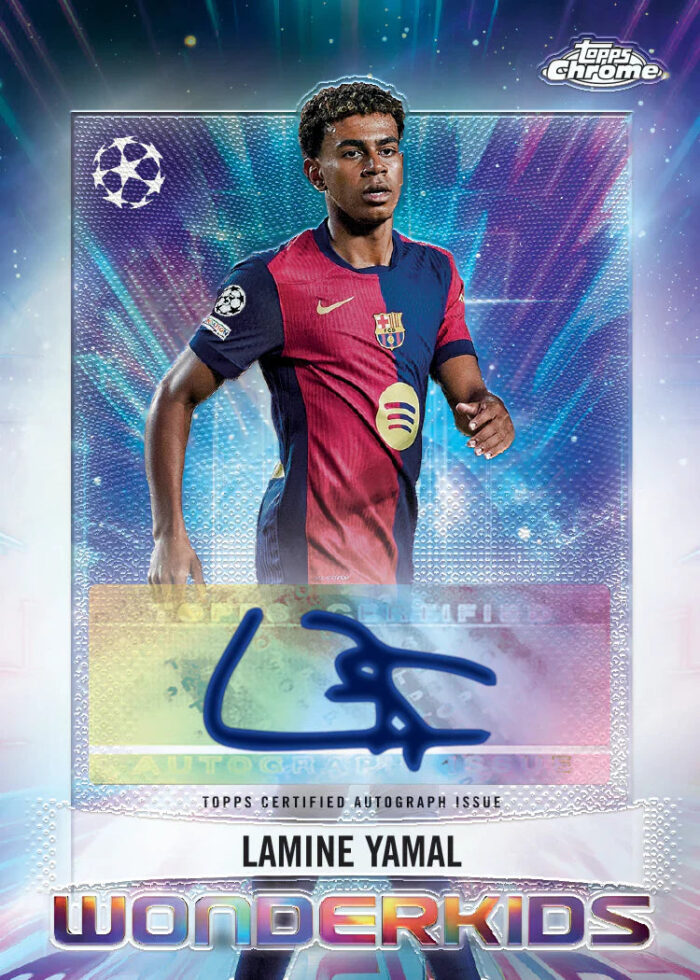 Topps Chrome UEFA Club Competitions 2024-25 - Jumbo Box